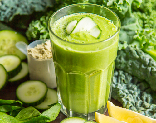 St Paddy’s Day Super Green Recovery Smoothie